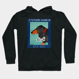 Bad Dog Dachshund - Stephen Huneck Funny Dog Hoodie